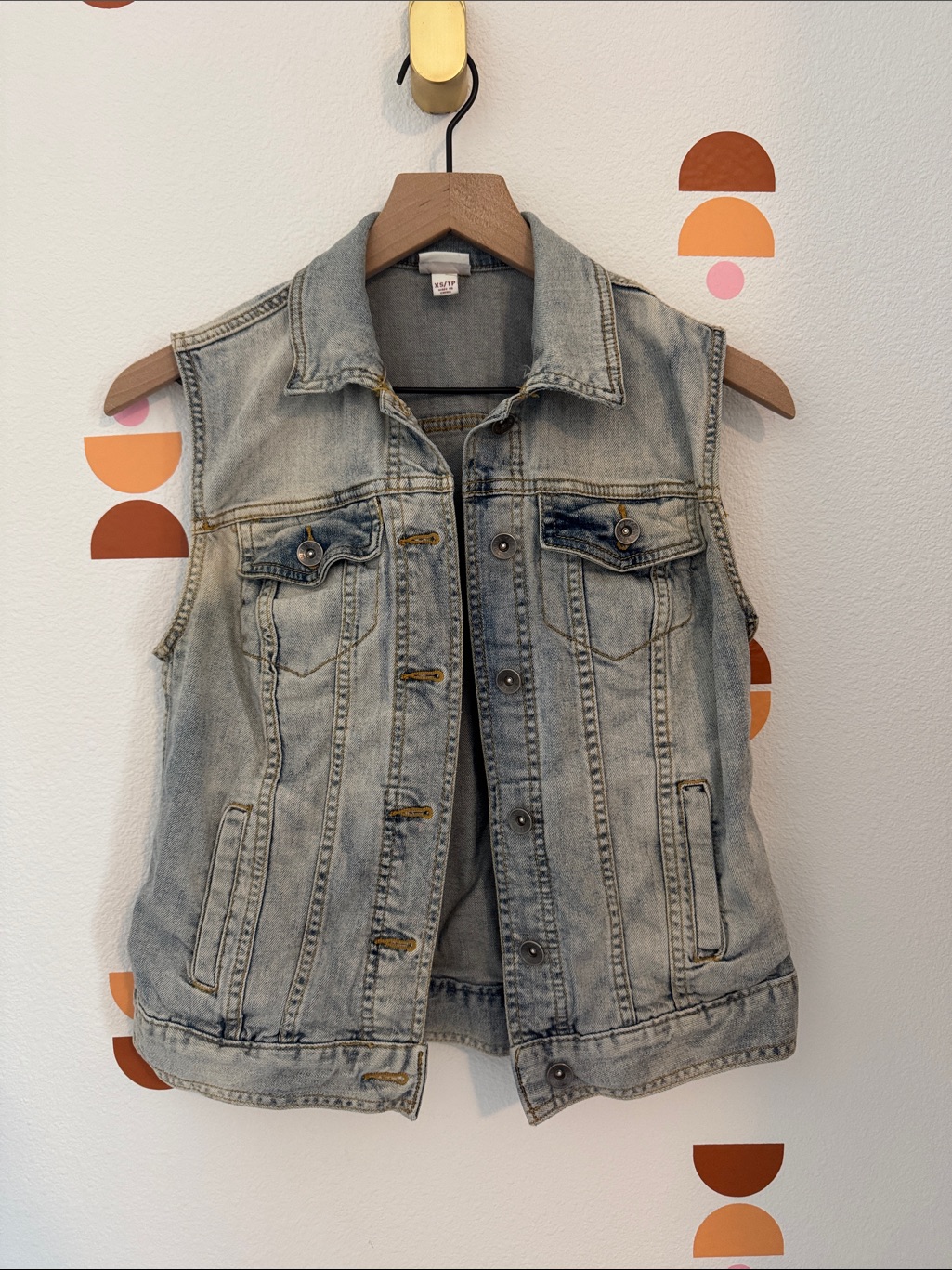 Merona Light Blue Denim Shirt Jacket N0092